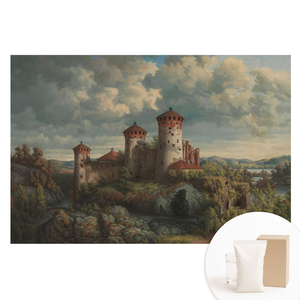 Fotótapéta nem szőtt anyagon Egy vár a természetben