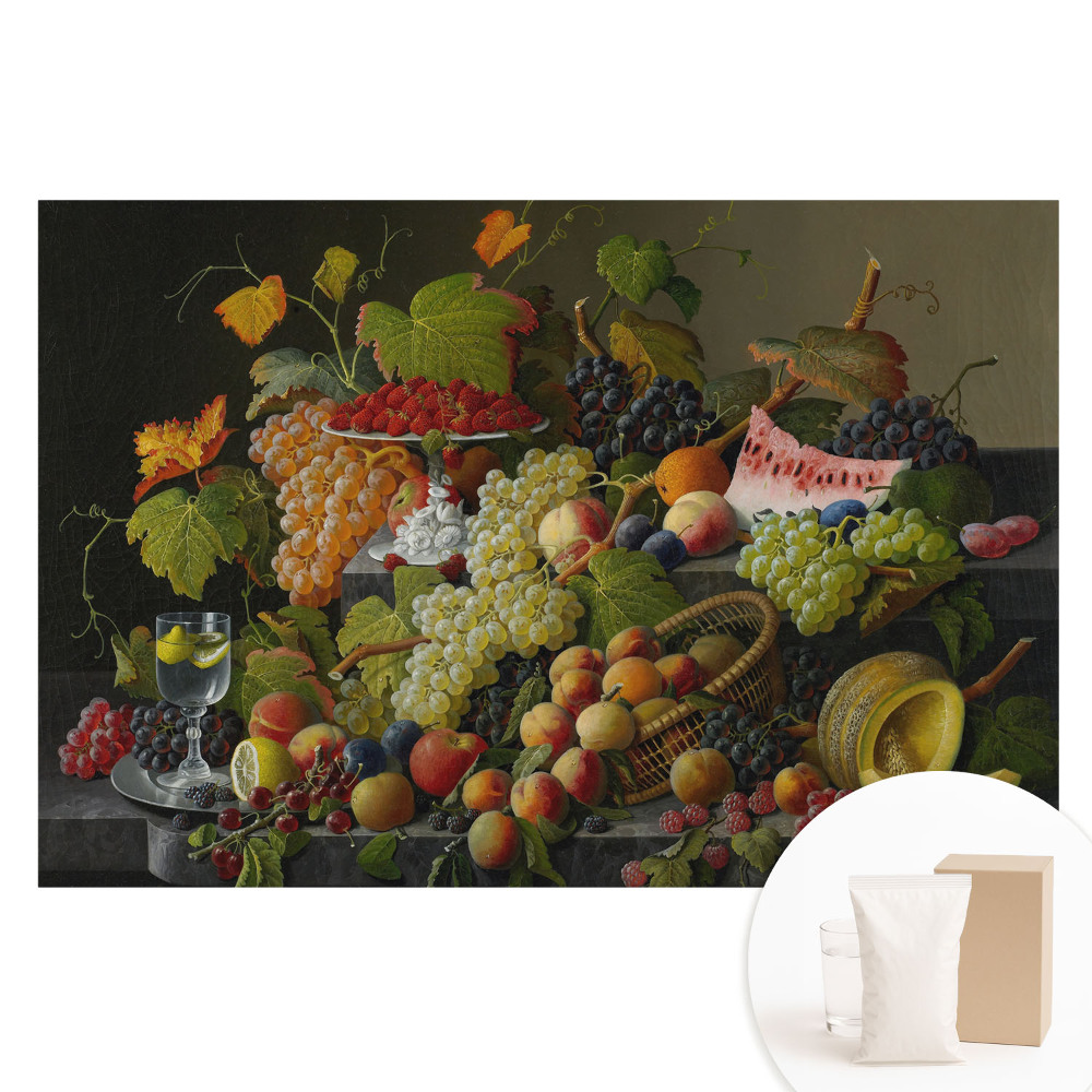 Fotótapéta nem szőtt anyagon Csendélet gyümölcsök elegancia harmónia