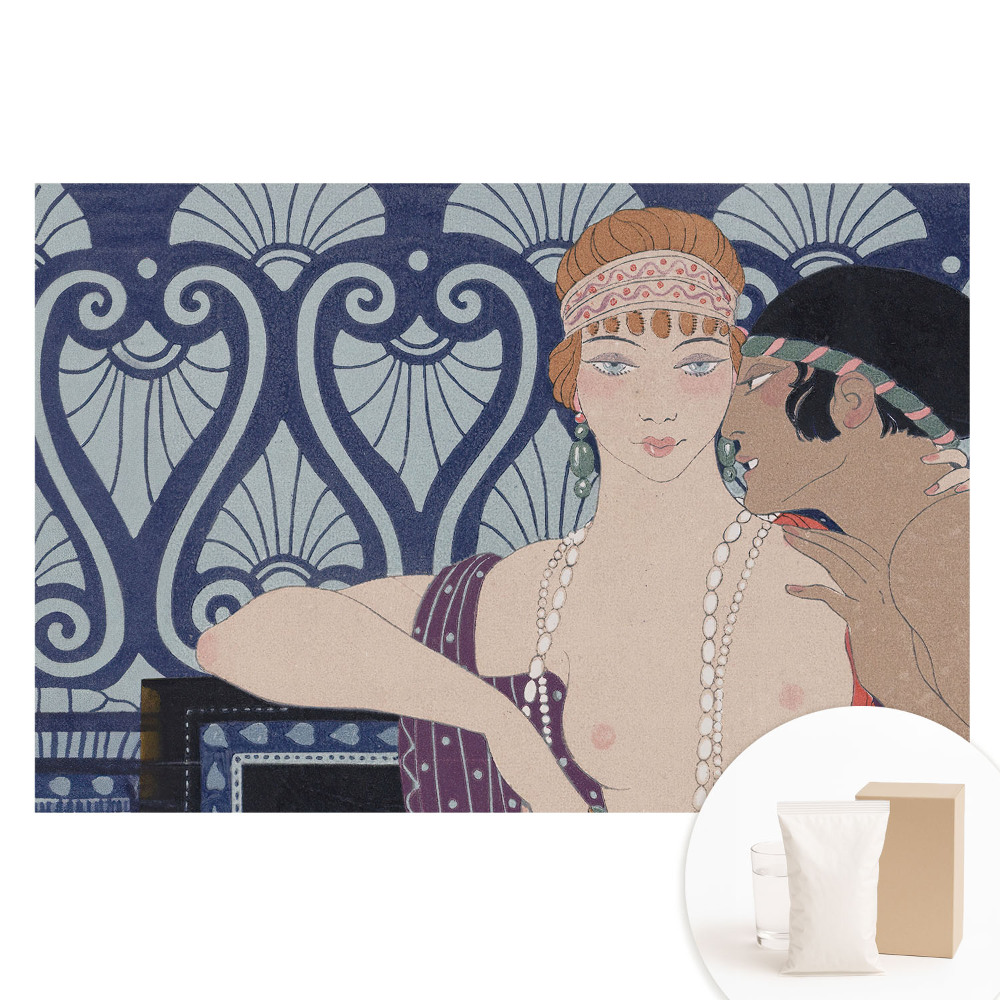 Art Deco stílusú, elegáns és luxus megjelenésű, részletgazdag mintázatú vlies fotótapéta