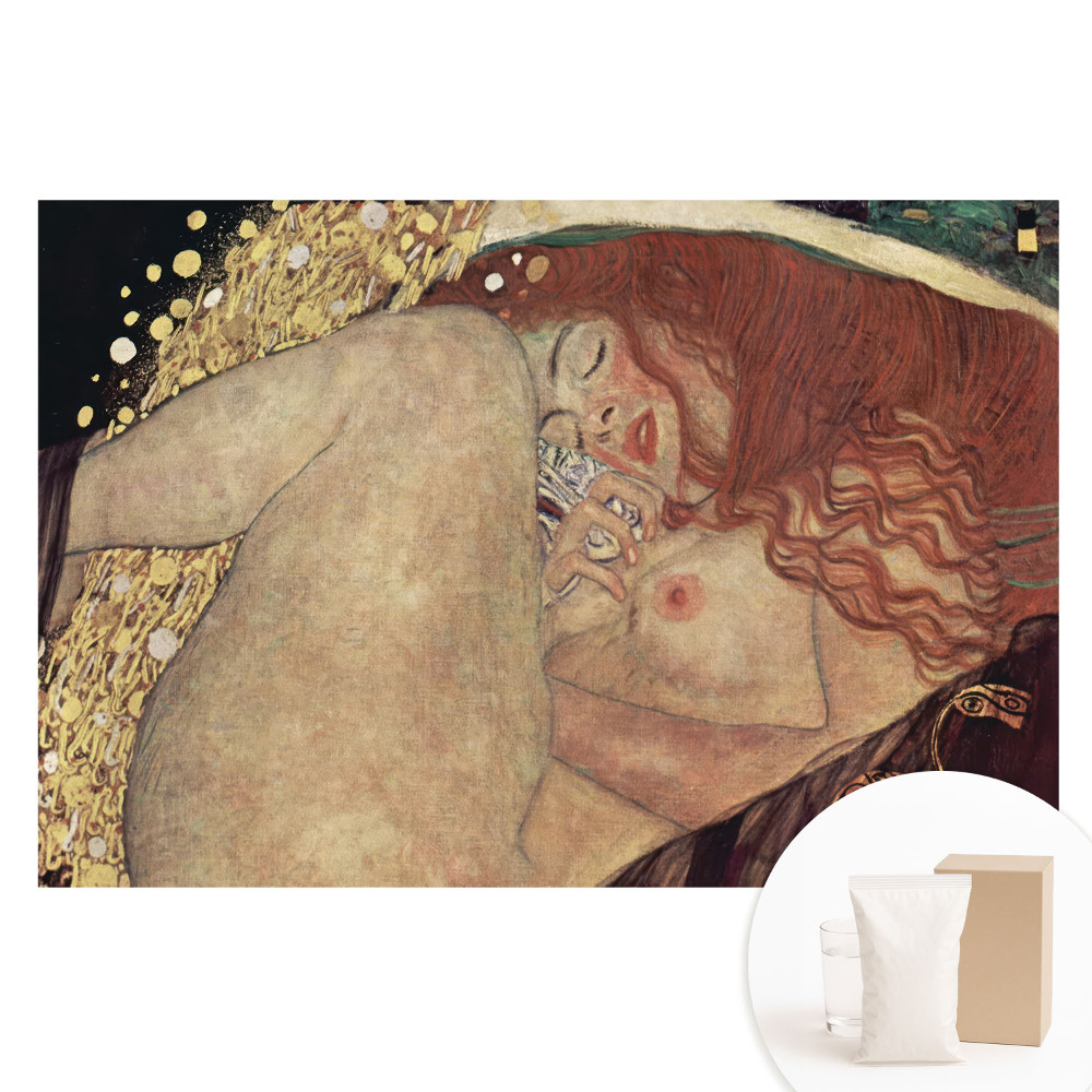 Nem szőtt tapéta Nő szecessziós stílusban