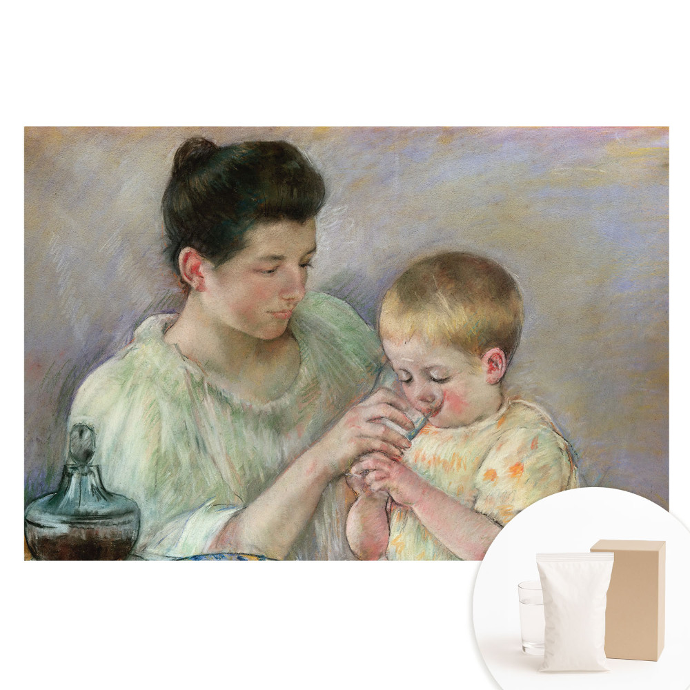 Nem szőtt anyagra nyomtatott fotótapéta Intim családi jelenet