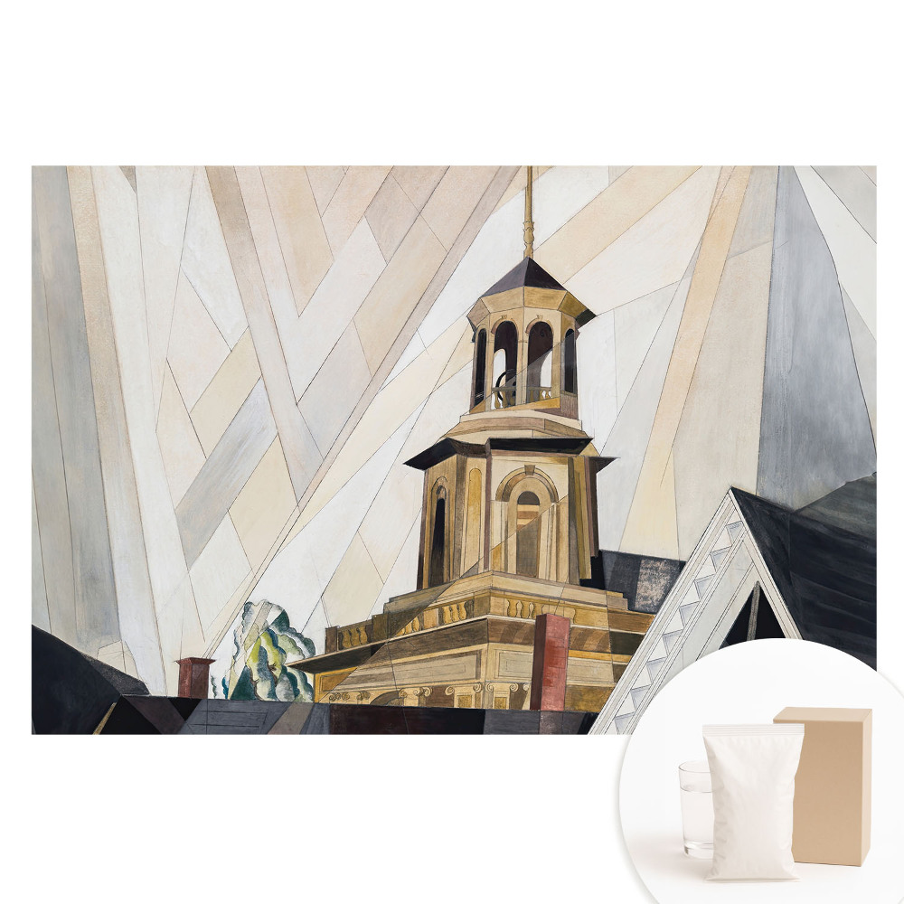 Nem szőtt fotótapéta Egy építészeti torony absztrakciója