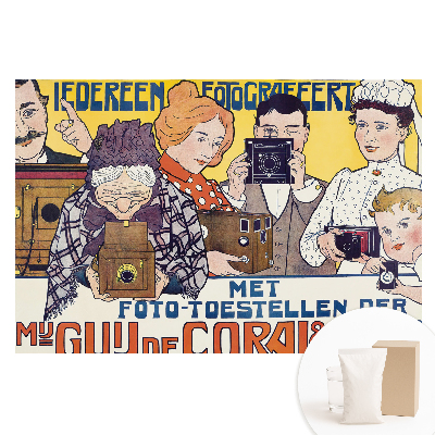 Fotótapéta nem szőtt anyagon Retro kamerás reklám