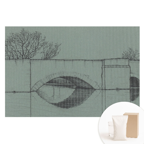 Fotótapéta nem szőtt anyagon Híd és folyó klasszikus stílusban