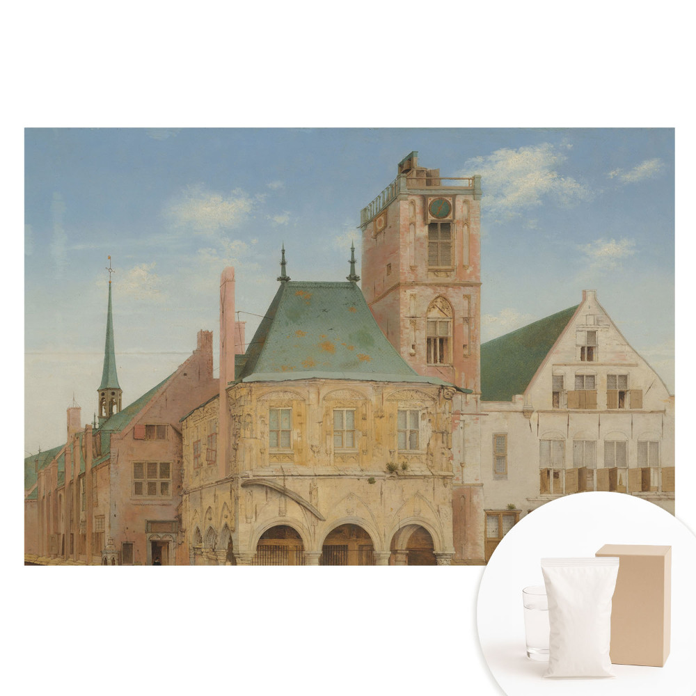 Nem szőtt anyagra nyomtatott fotótapéta A város történelmi építészete