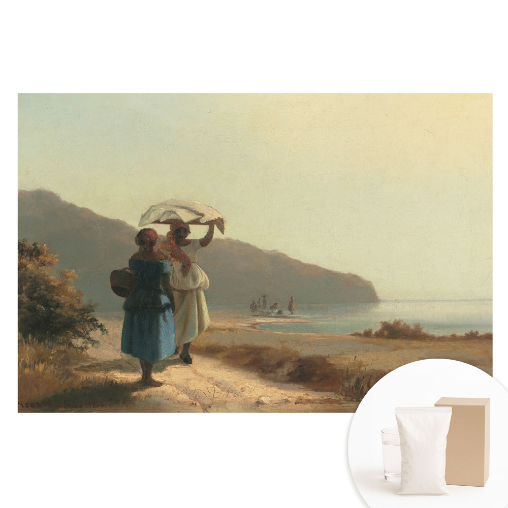 Nem szőtt tapéta Séta a tengerparton