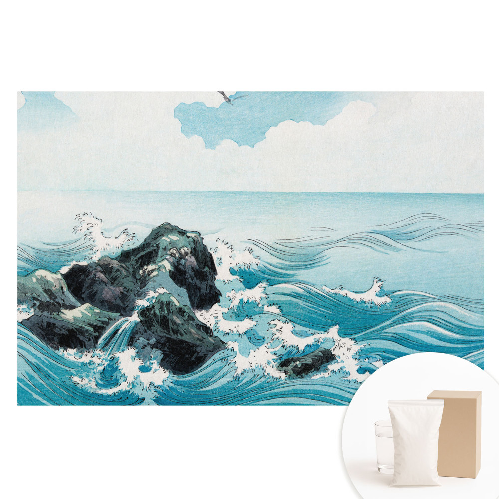 Nem szőtt tapéta nyomtatással Óceán hullámai és az ég
