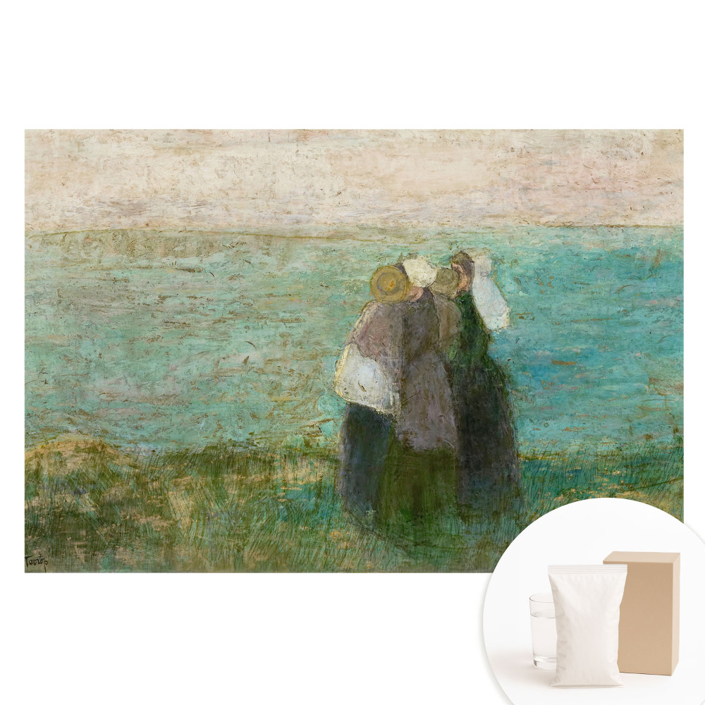 Nem szőtt fotótapéta Békés megfigyelők a tengerparton