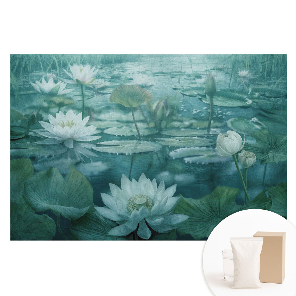 Nem szőtt fotótapéta Varázsliliom-tó