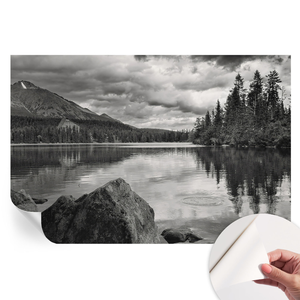 Öntapadós falfestmény Hegyi panoráma