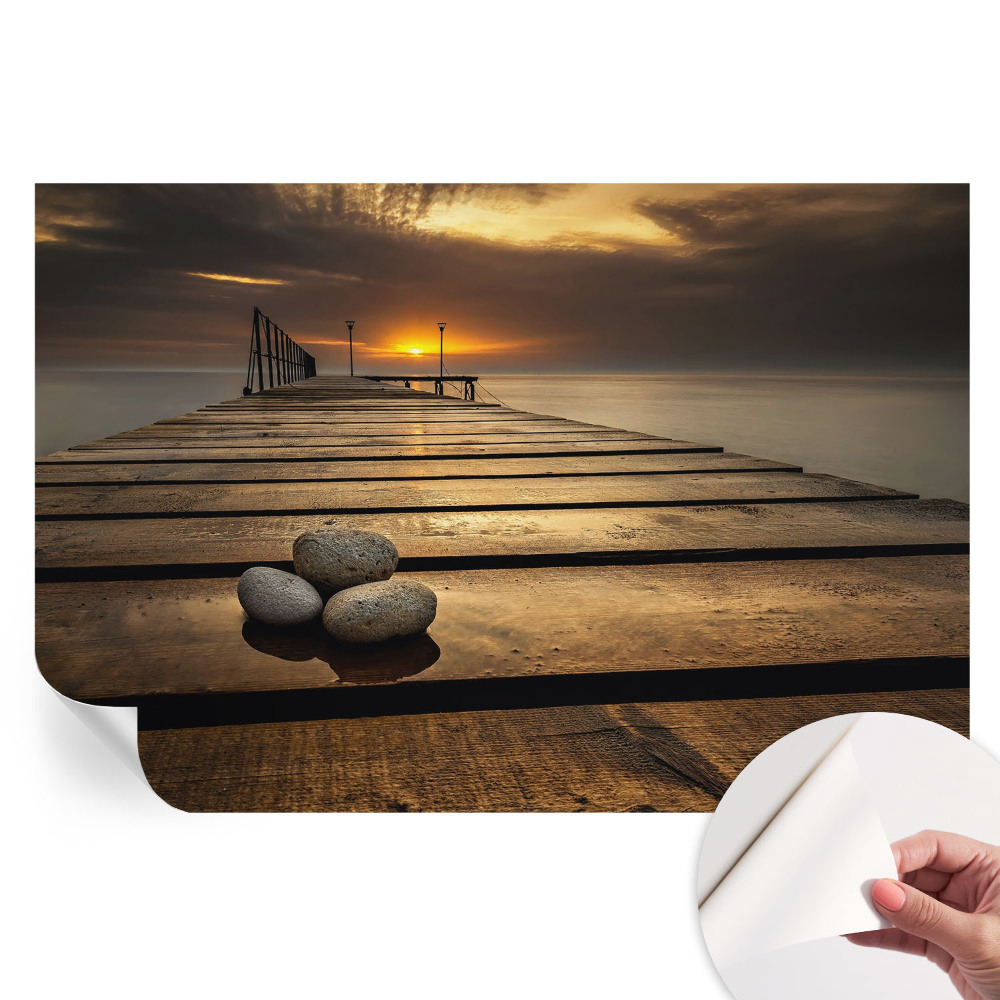 Öntapadós falfestmény Napnyugta