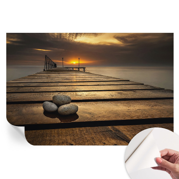 Öntapadós falfestmény Napnyugta