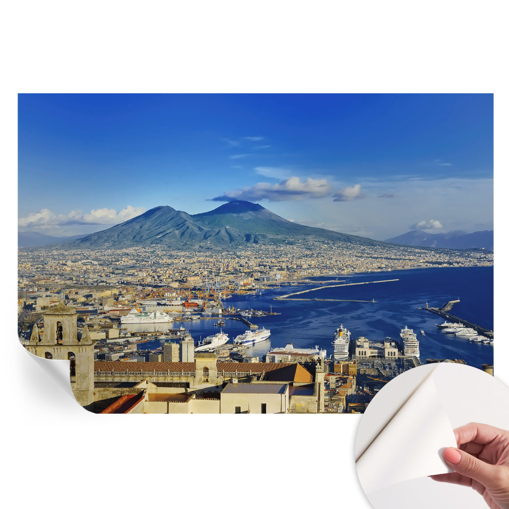 Öntapadós falfestmény Tengerparti panoráma