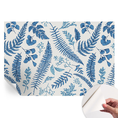 Öntapadós tapéta a nappaliba Botanikai minták