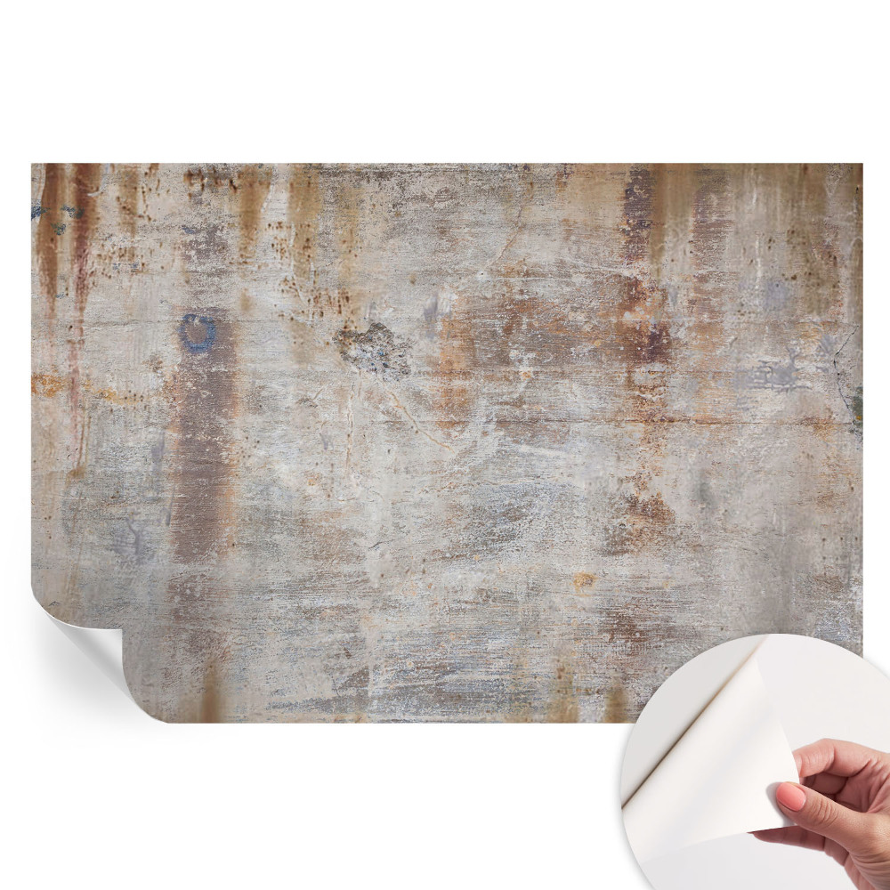 Öntapadós falfestmény Nyers felület