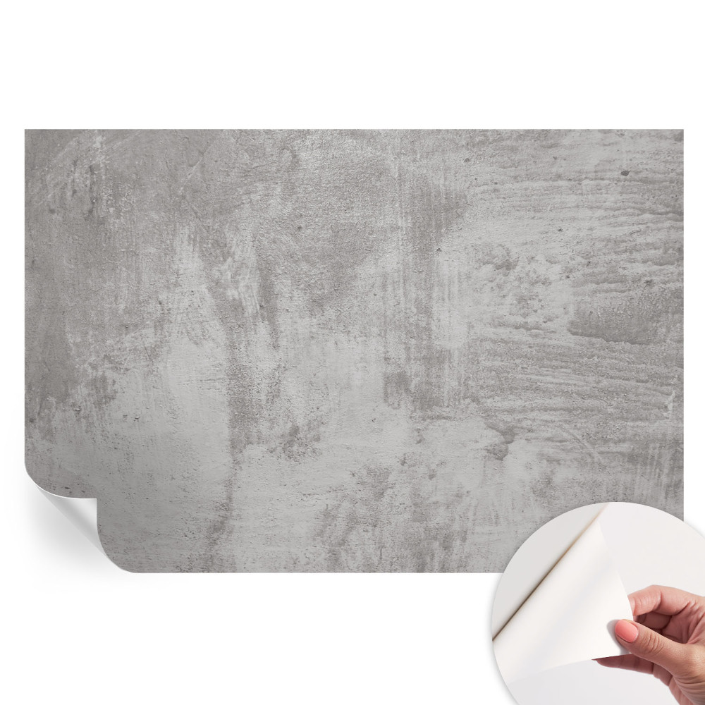 Öntapadós tapéta a nappaliba Nyers beton