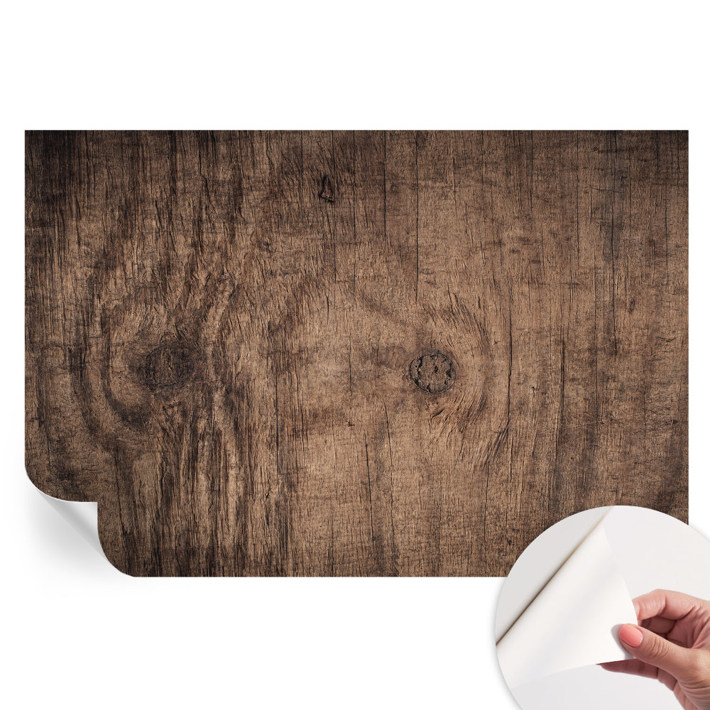 Öntapadós falfestmény Rusztikus fa