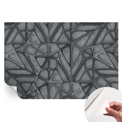 Öntapadós tapéta a nappaliba Geometriai minták