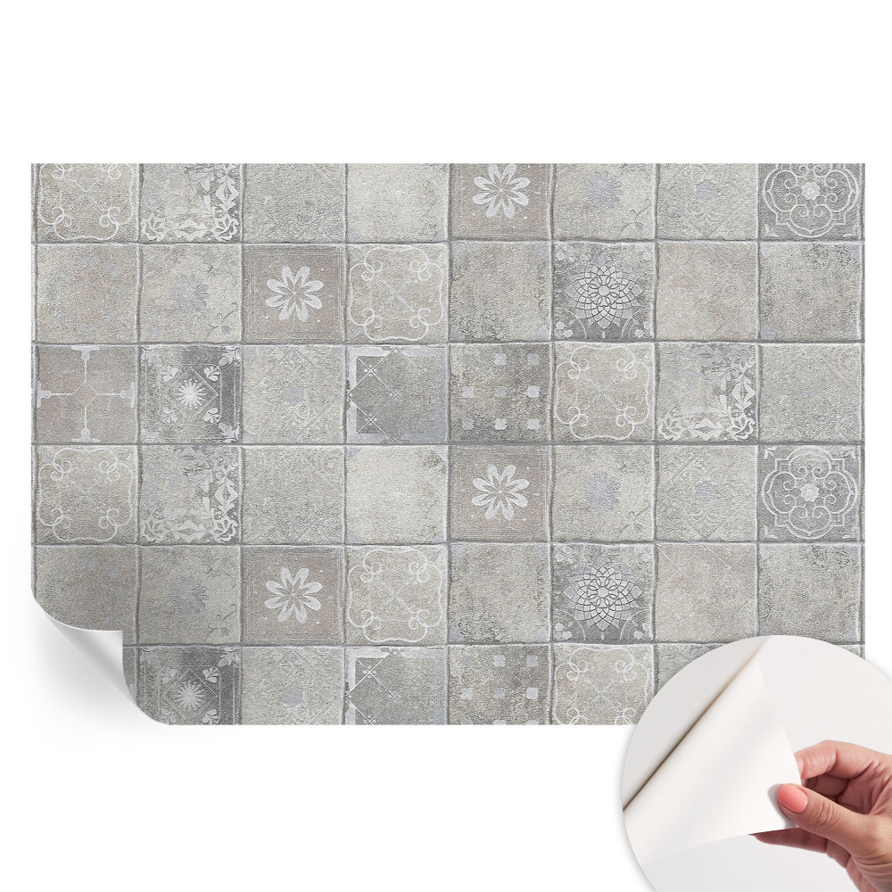 Öntapadós tapéta a nappaliba Finom minták