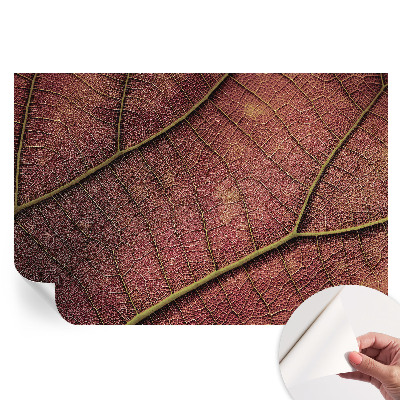 Öntapadós falfestmény Leveles textúra