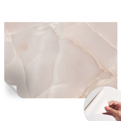 Öntapadós tapéta a nappaliba Rózsaszín márvány