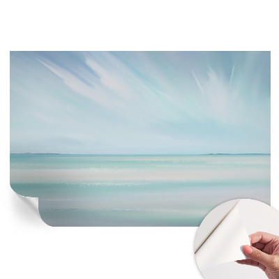 Öntapadós tapéta a nappaliba Nyugodt tenger