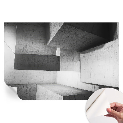 Öntapadós fotótapéta Geometrikus szobrok