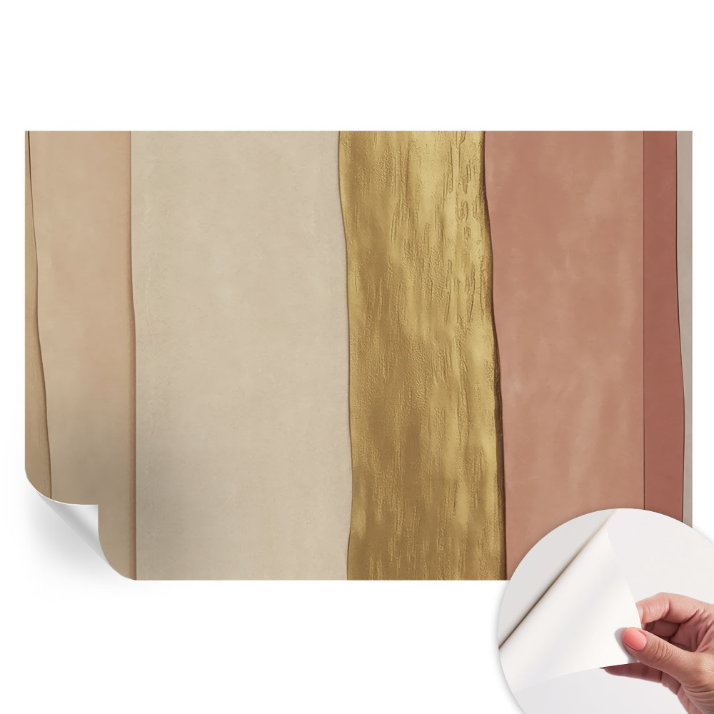 Öntapadós fotótapéta Hullámos csíkok