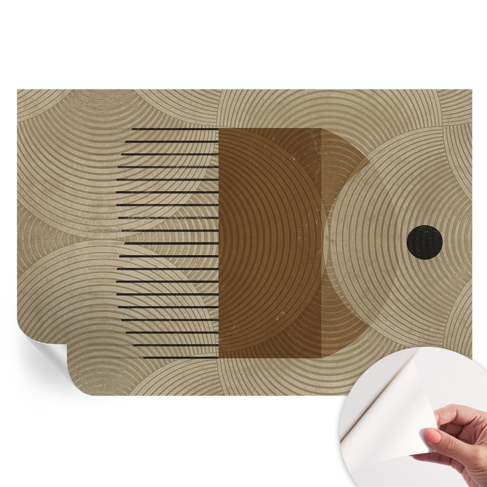 Öntapadós falfestmény A harmónia geometriája