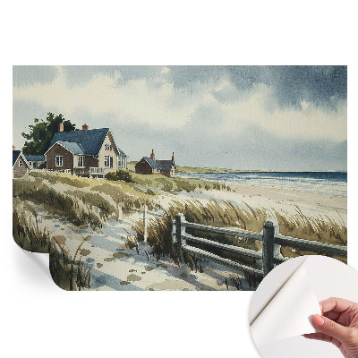 Öntapadós falfestmény Stranddűnék