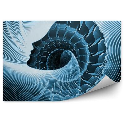 Öntapadó fotótapéta Elme arc illúzió