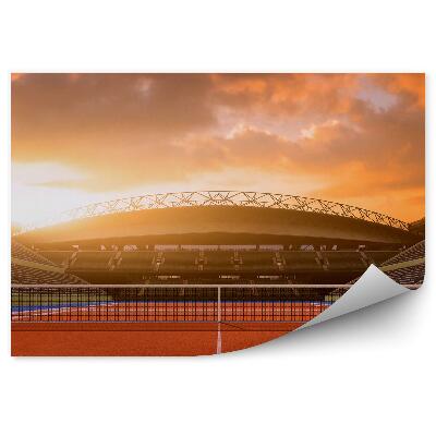 Fotótapéta Teniszpályák ég felhői