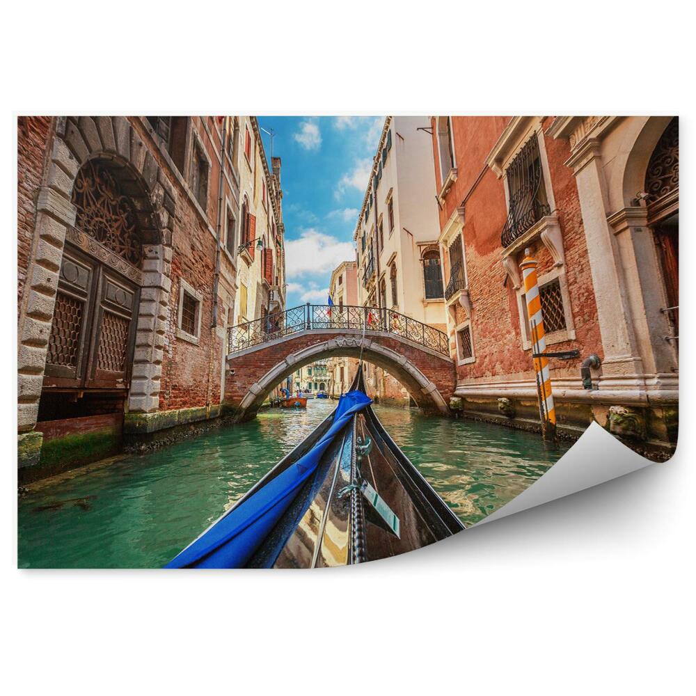 Fotótapéta Canal Grande és gondolák Velencében