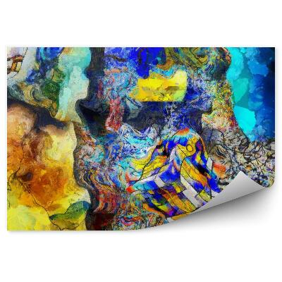 Fotótapéta falra Színes absztrakt