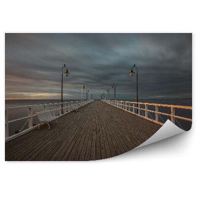 Öntapadós fotótapéta falra Móló