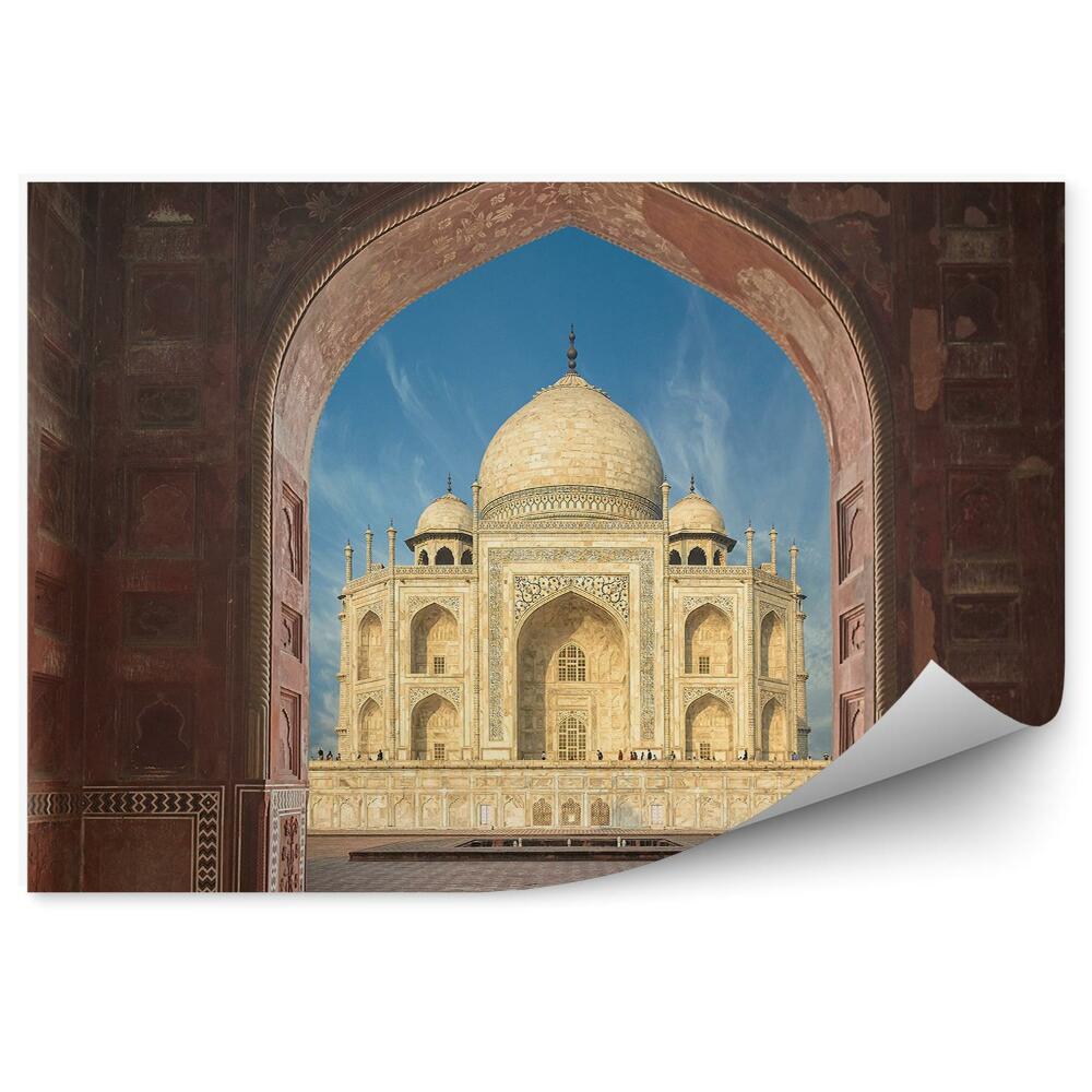 Fotótapéta Kilátás a Taj Mahal alagútívre