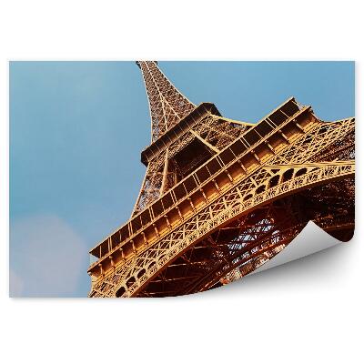 Fotótapéta Lövés az Eiffel-toronyról és a kék égről