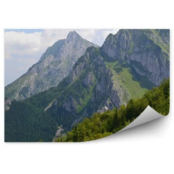 Öntapadós fotótapéta falra Kilátás a Giewont-Tátrára