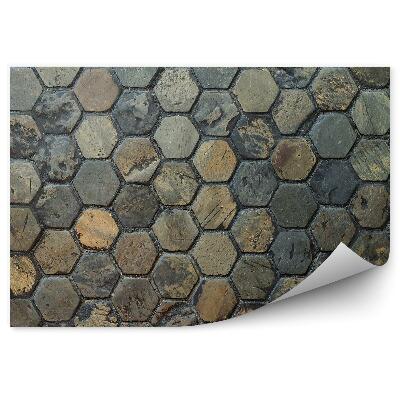 Fotótapéta Hatszög geometriai csempe minta