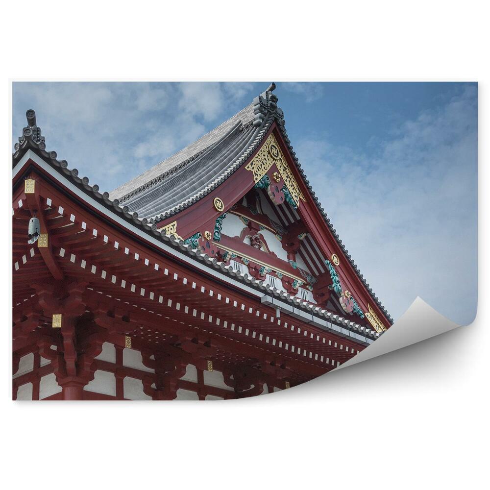 Fotótapéta hindu templom ég felhők japán