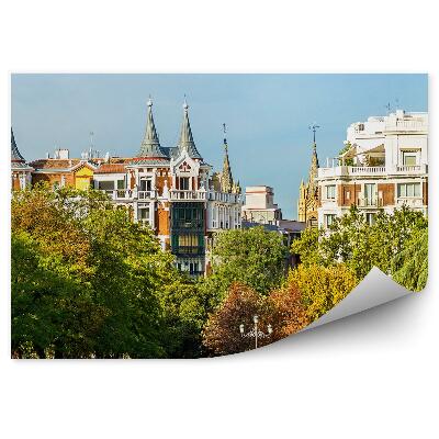 Fotótapéta Kertek Spanyolország növények város építészet