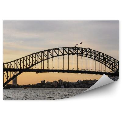 Fotótapéta Ausztrália naplemente Harbour Bridge Sydney