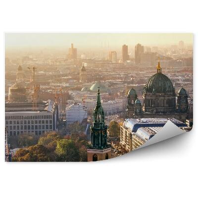 Poszter tapéta légi felvétel Berlin katedrális épületei