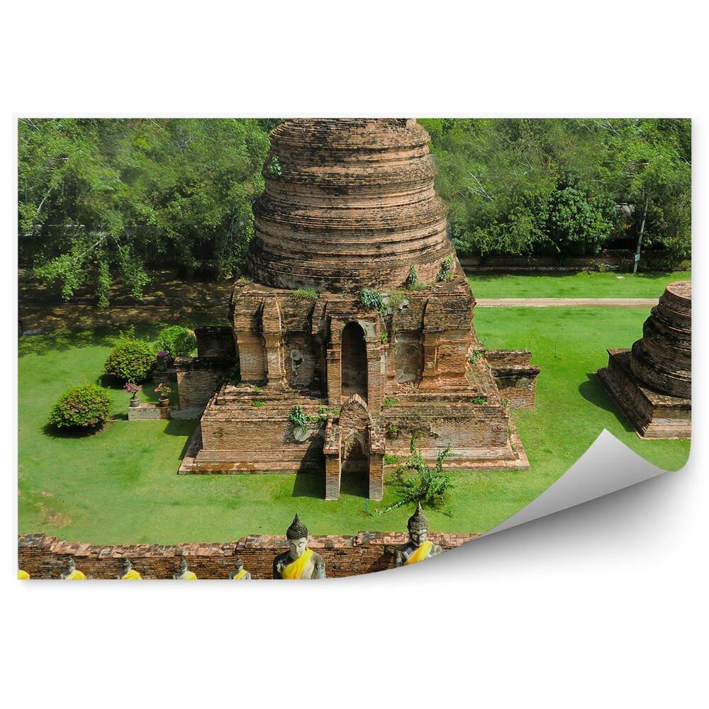 Fotótapéta Ősi buddhista templomok szobrai