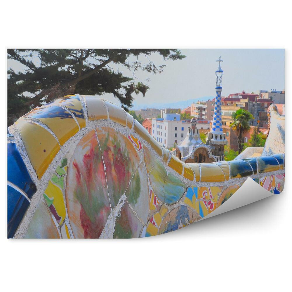 Fotótapéta Park Guell Barcelona Spanyolország