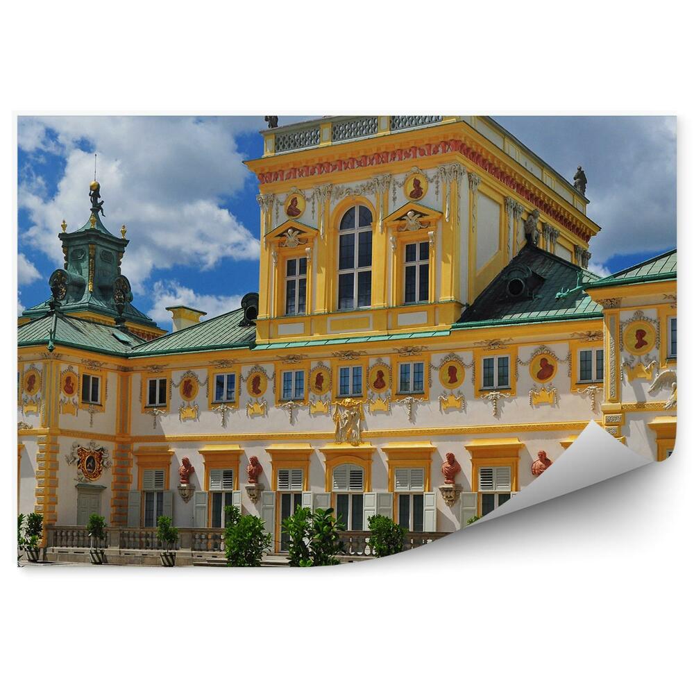 Fotótapéta Színes palota Varsó Lengyelország