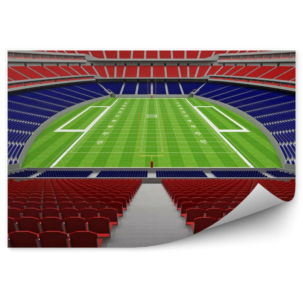 Fotótapéta 3D modern amerikai futball stadion
