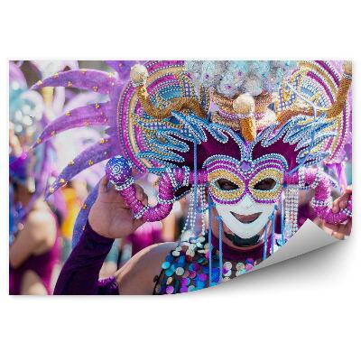 Fotótapéta Farsangi parádés táncos