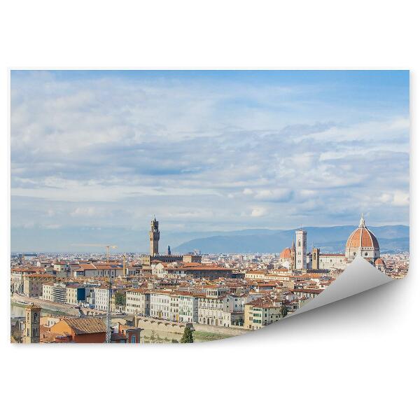 Fotótapéta légi felvétel firenzei katedrális Santa Maria del Fiore épületei