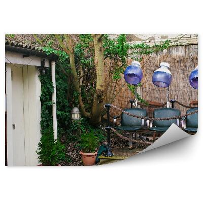 Fotótapéta Skócia háztáji fodrászat